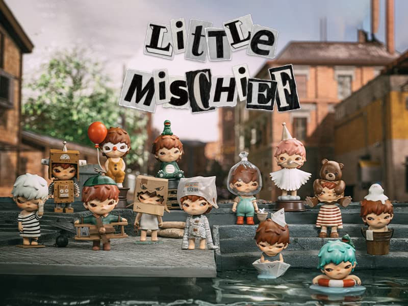 Amazon | POP MART HIRONO いたずらっ子 シリーズ ABS&PVC&合金製