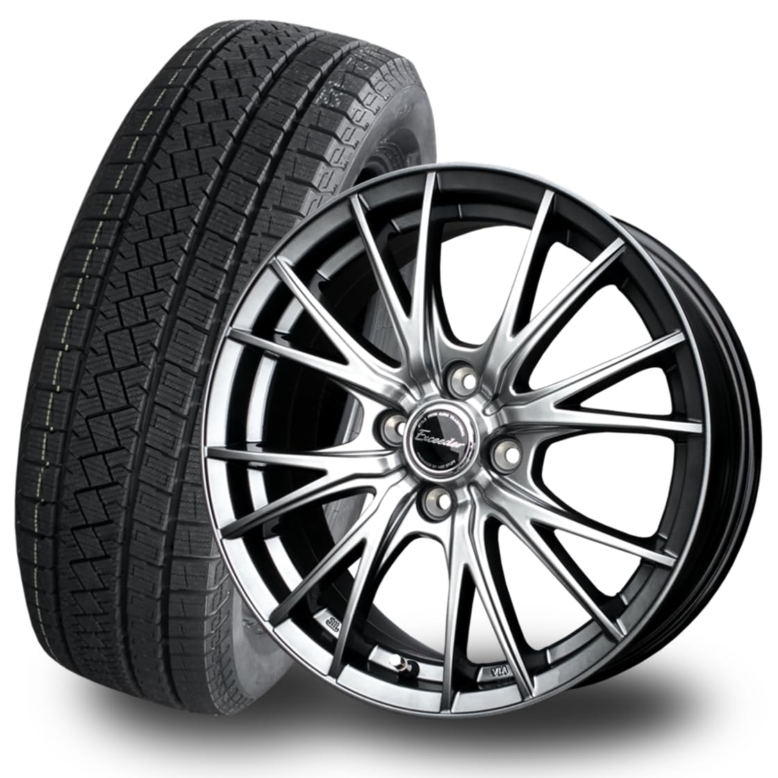 Amazon | 195/65R16 スタッドレスタイヤ&ホイール4本セット ロッキー