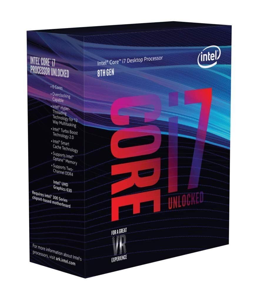 Amazon.com: Intel Core i7-8700K Desktop Processor 6 Cores up to