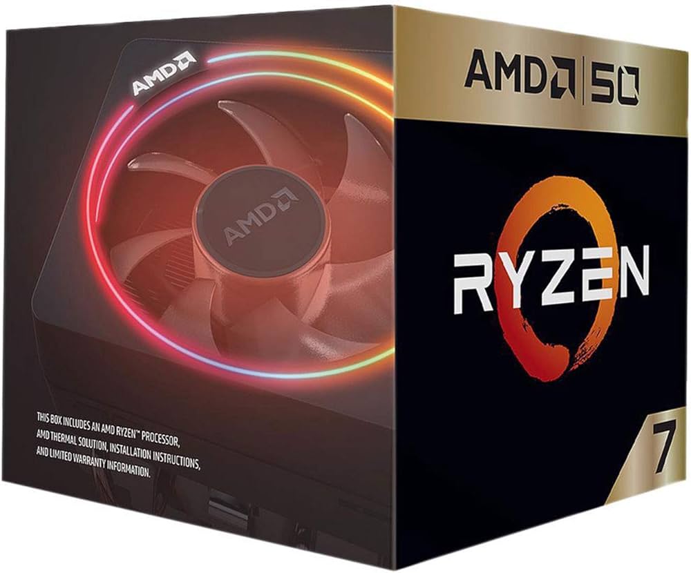 Amazon.co.jp: AMD CPU Ryzen 7 2700X 50th Anniversary Edition