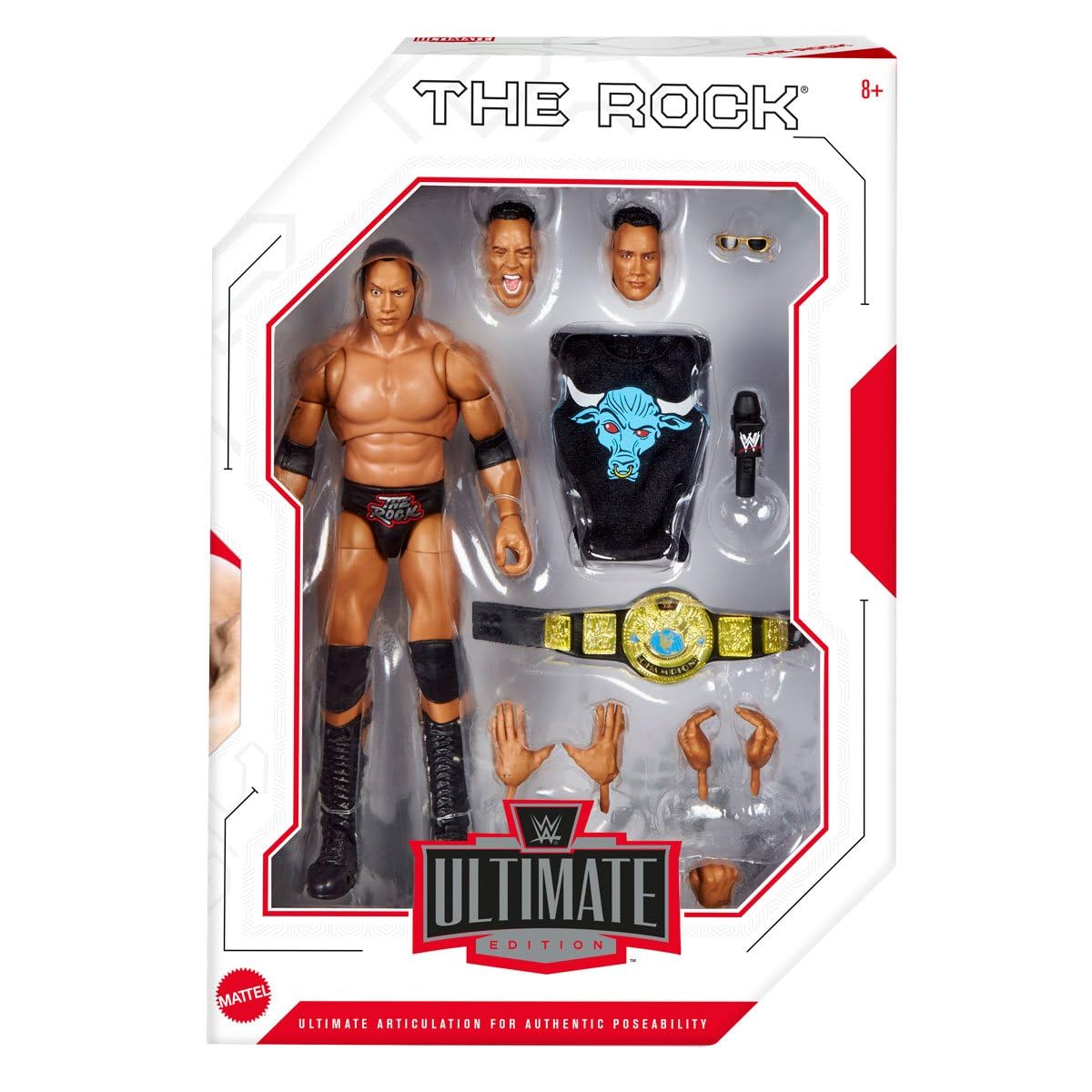 WWE The Rock Ultimate Edition Greatest Hits 2024 Action Figure