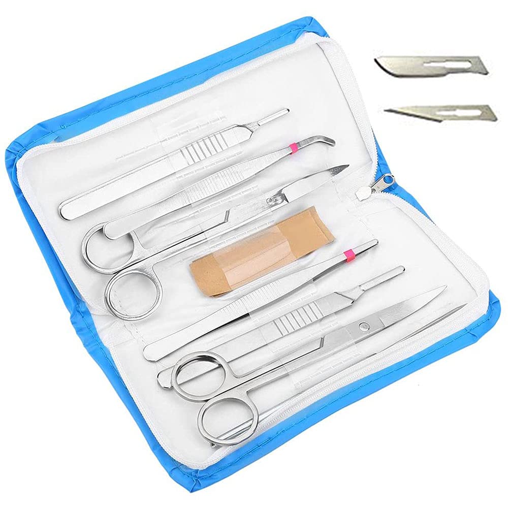 Amazon.co.jp: 医学生のための7個の解剖キット、メスのハンドルと