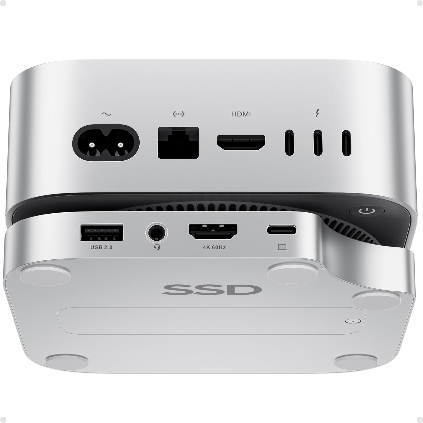 Amazon | PULWTOP 9 in 1 USB C ハブ Mac Mini M4/ M4 Pro 2024用