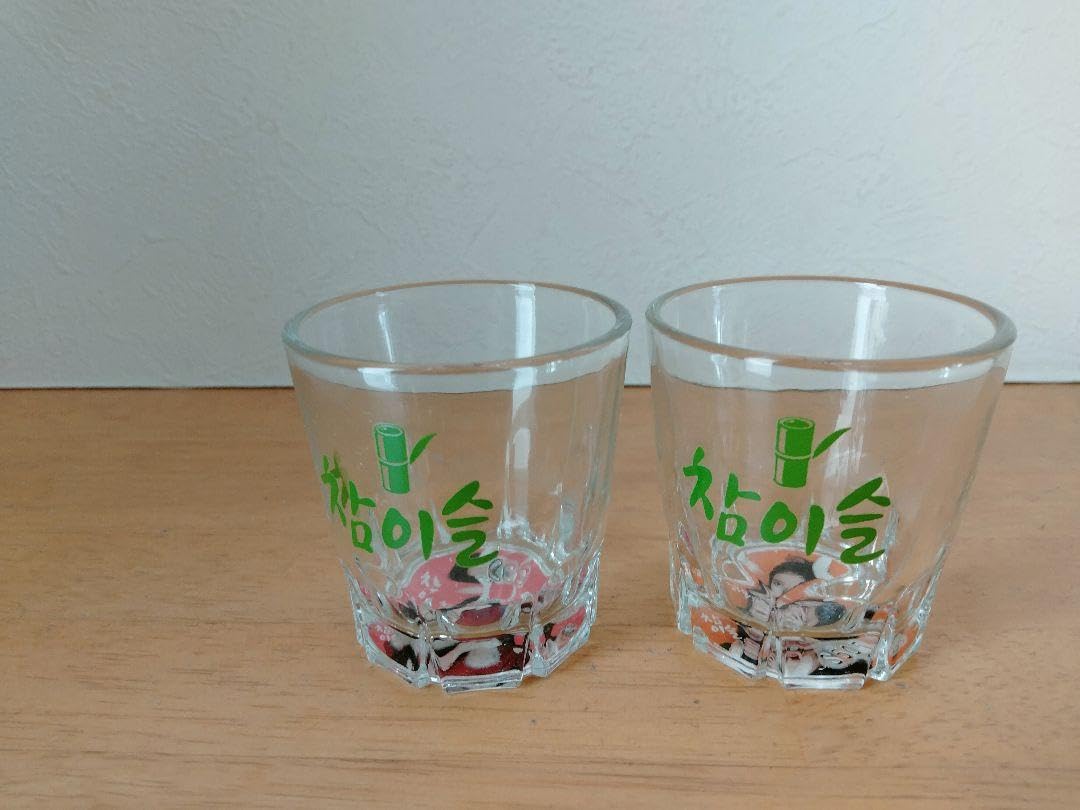 Amazon | IU チャミスル ショットグラス(ペア) | ノーブランド品