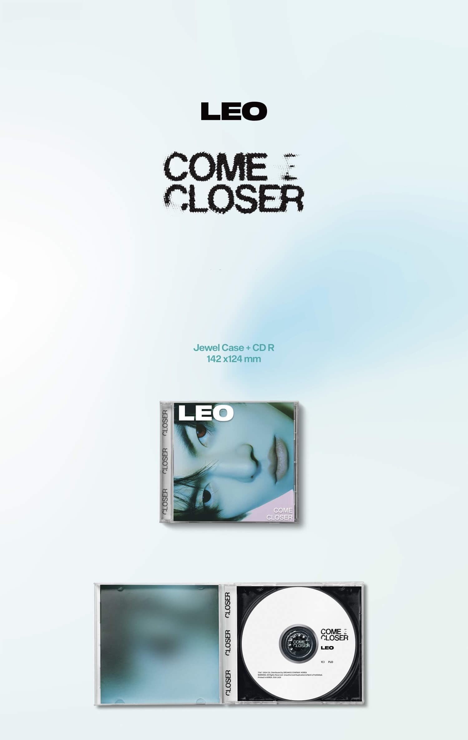 Amazon.co.jp: LEO KPOP Album (韓国アルバム) [COME CLOSER]+予約限定