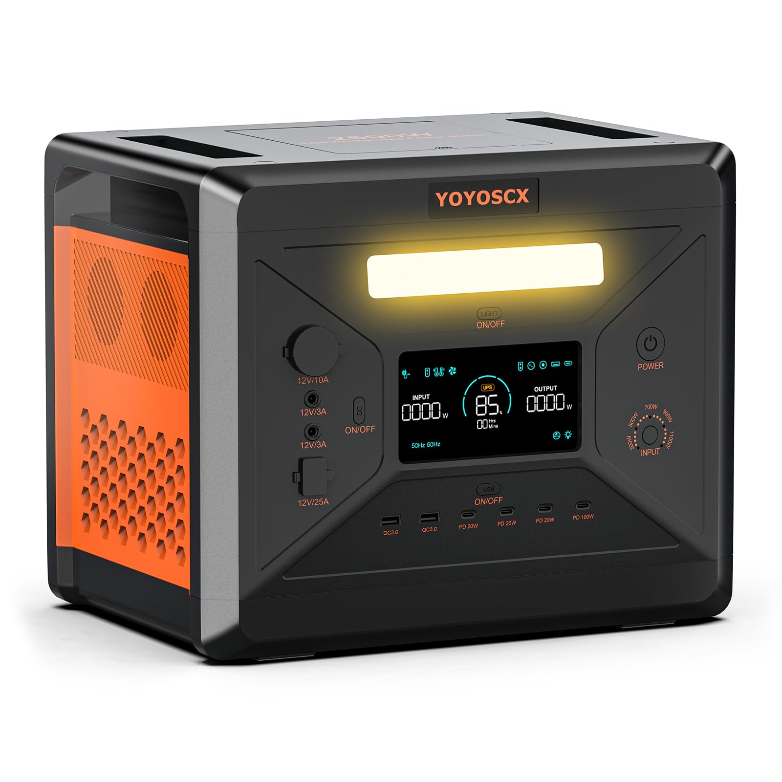 Amazon.co.jp: YOYOSCX G2500 ポータブル電源 大容量 長寿命 リン酸鉄