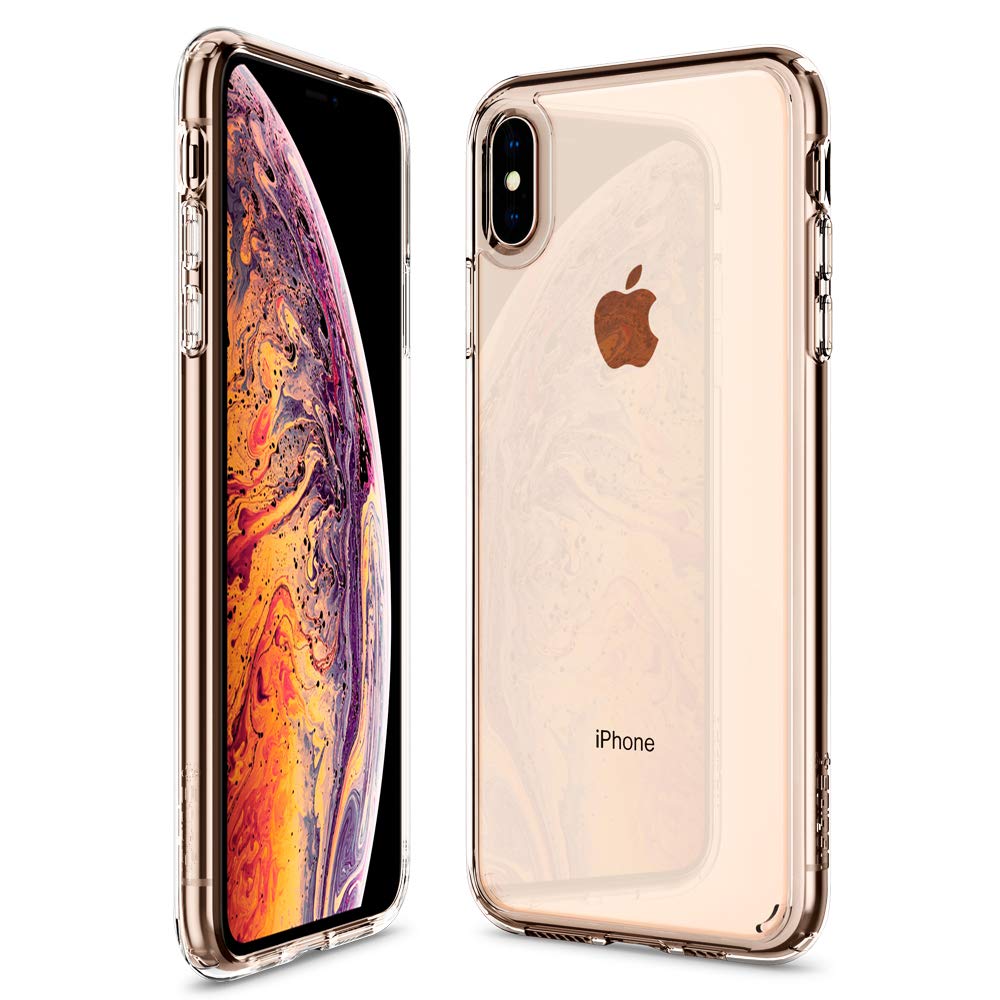Amazon.co.jp: Spigen iPhone XS Max ケース クリア 耐衝撃 米軍MIL