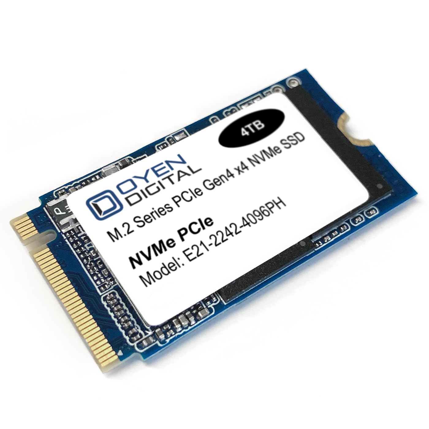 Amazon | Oyen Digital 4TB M.2 2242 NVMe PCIe 3D TLC SSD。 | Oyen