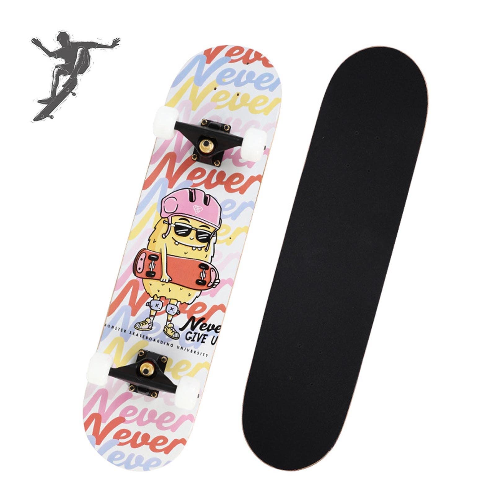 Amazon.co.jp: スケボー コンプリート/スケートボード 完成品/メープル