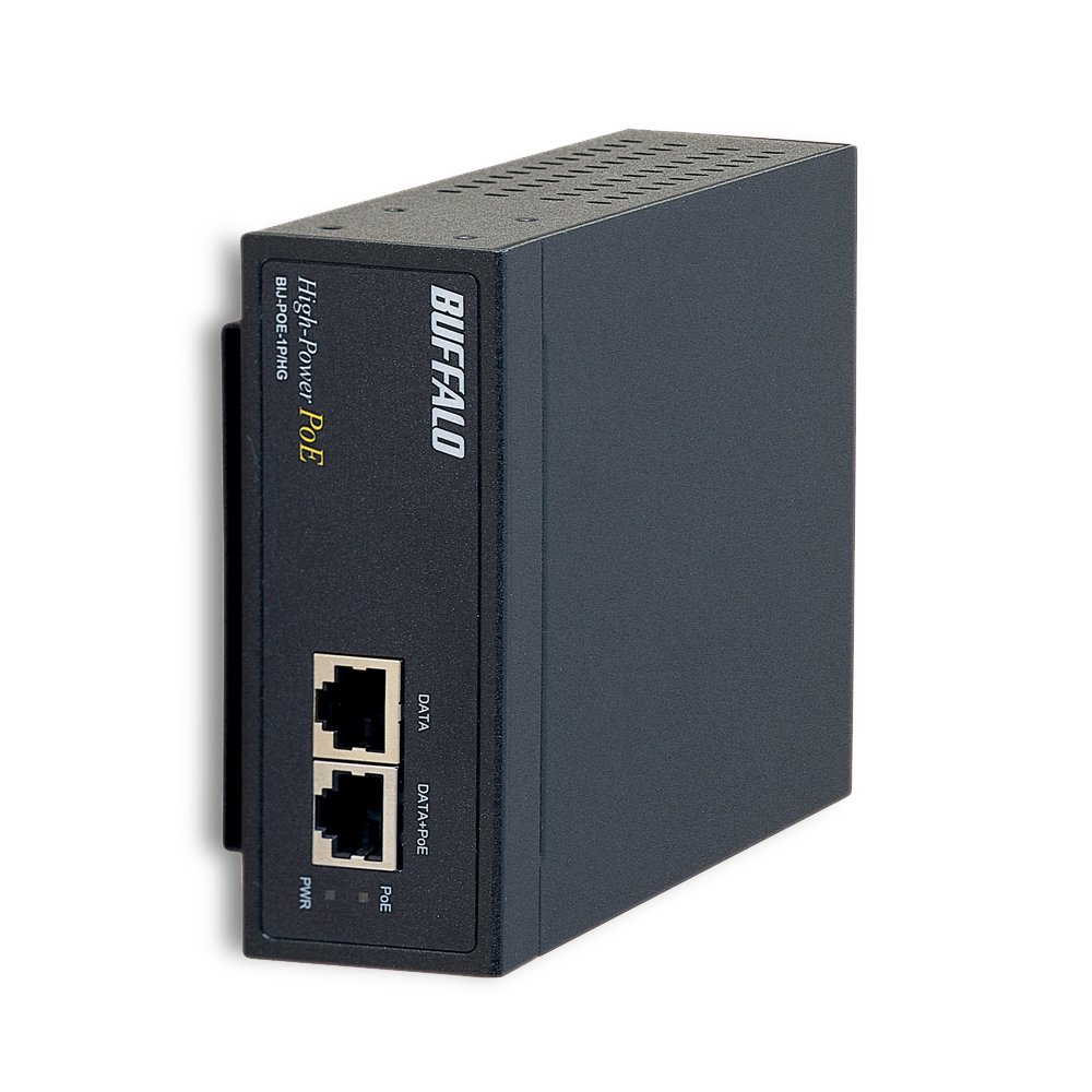 Amazon | BUFFALO ハイパワー PoEインジェクター 1CHモデル BIJ-POE-1P