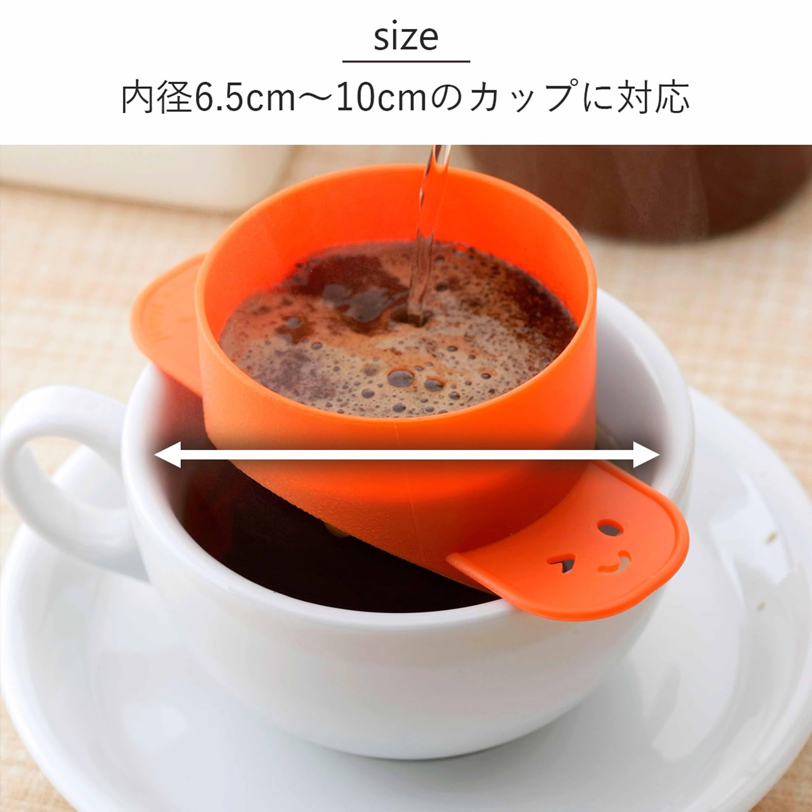 Amazon｜下村企販 コーヒードリッパー 【日本製】 ペーパーレス