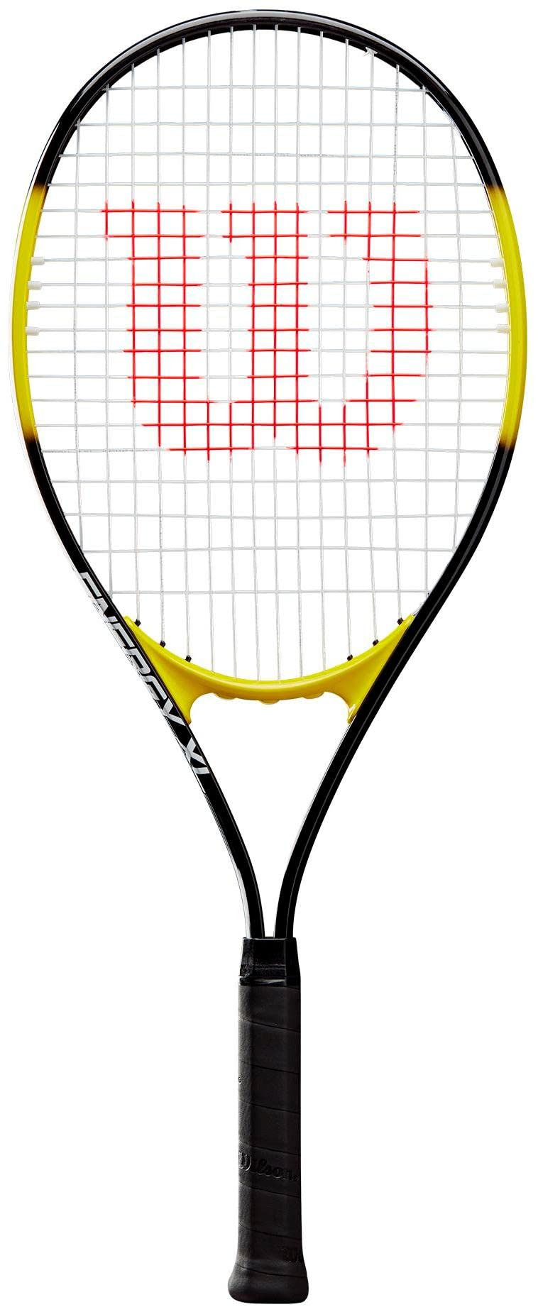 Amazon | Wilson Energy XL ブラック/イエロー テニスラケット – 最高