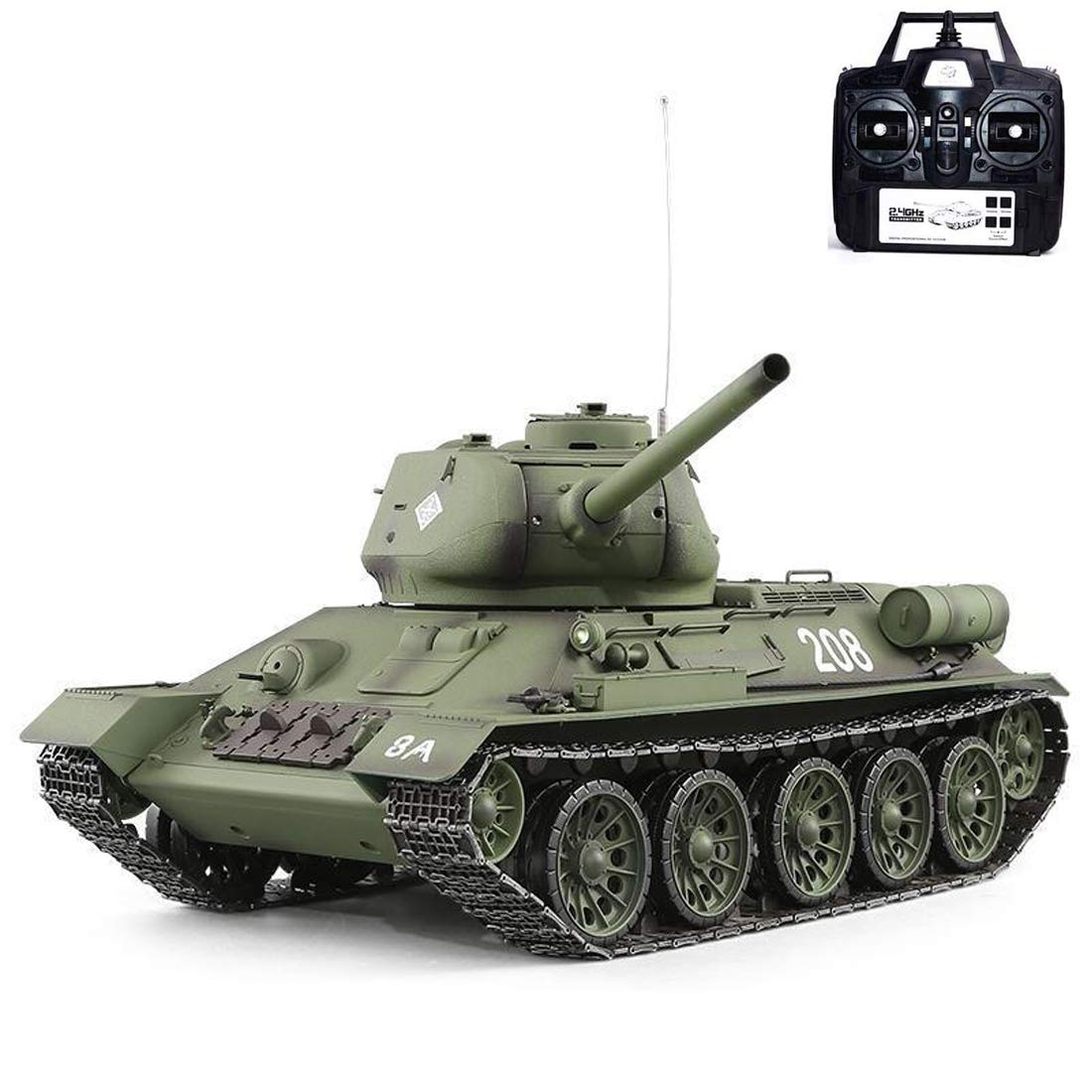 Amazon.co.jp: 億騰 RC 6.0ver 1/16 2.4Ghz ラジコン 戦車 ソ連陸軍 T