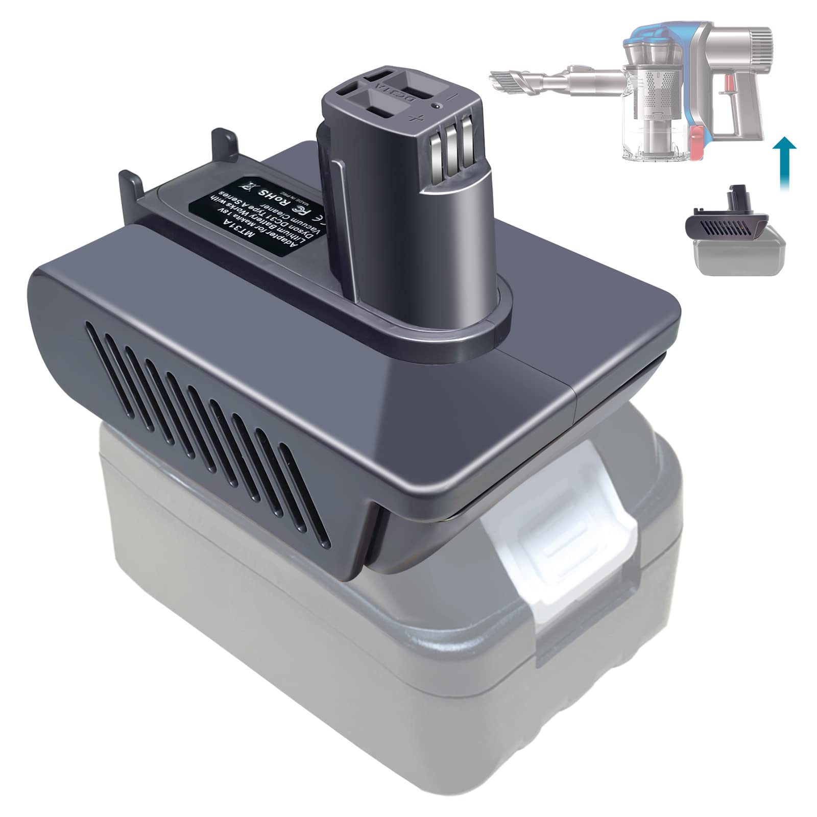 Amazon.co.jp: TPDLアダプター マキタバッテリー変換 Dyson Type-A