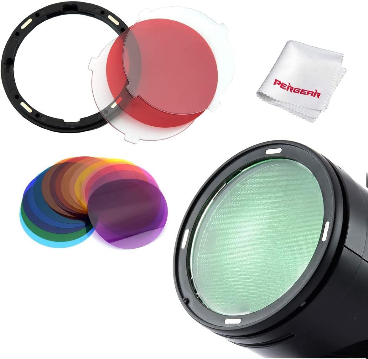 Amazon | Godox AK-R16磁気マウントディフューザープレートとV-11C