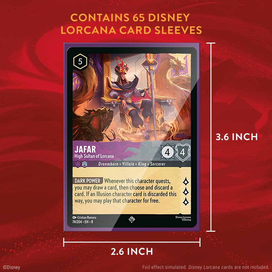 Amazon.co.jp: Ravensburger ディズニー ロルカナ TCGカードスリーブ