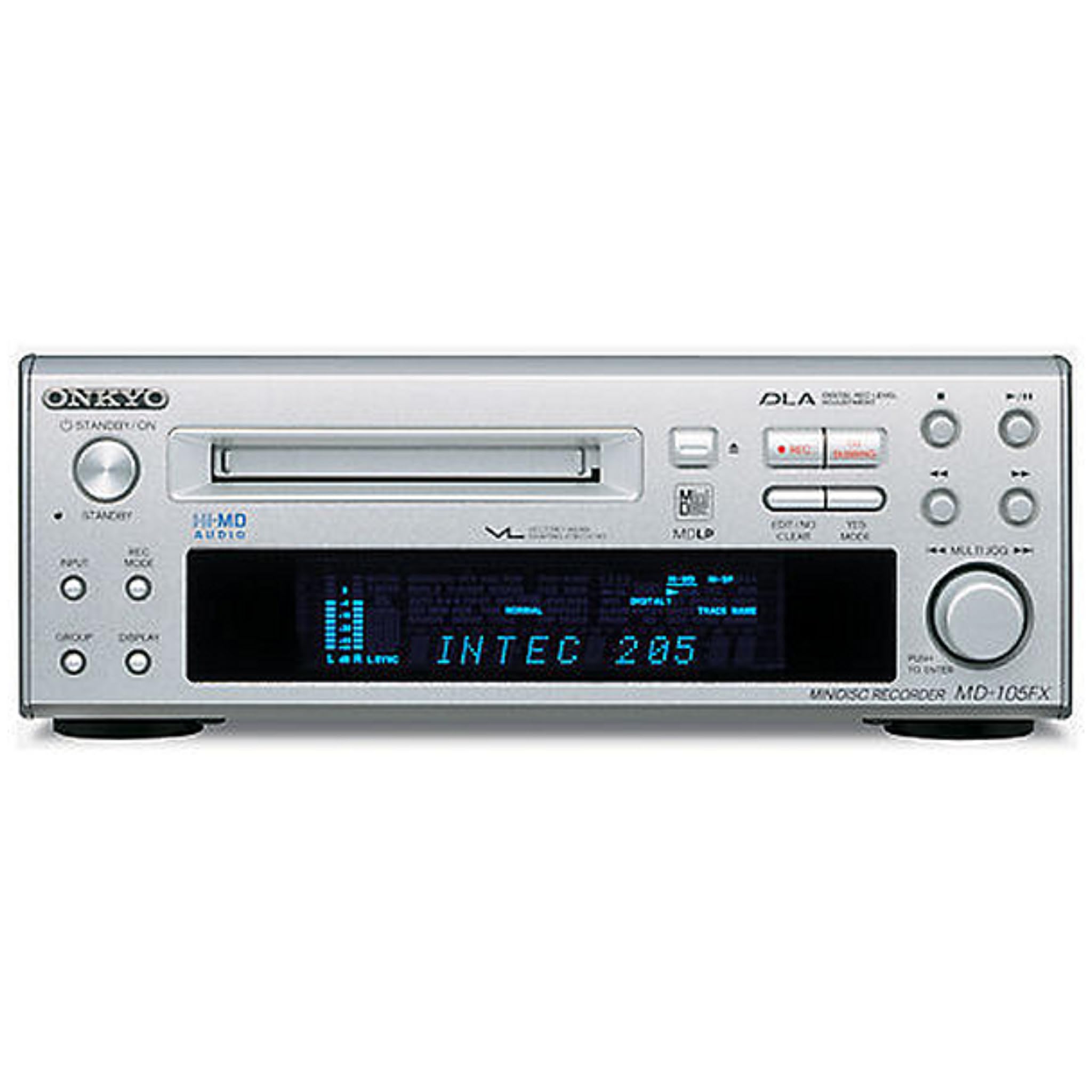 Amazon.co.jp: ONKYO INTEC205 Hi-MDデッキ MD-105FX(S) /シルバー