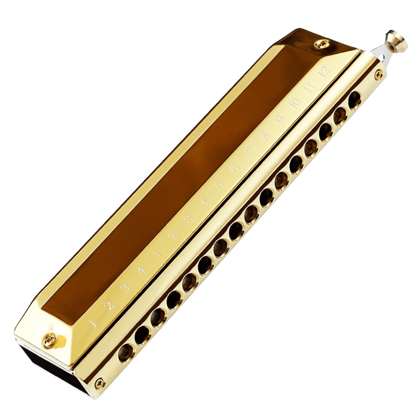 Amazon.co.jp: クロマチックハーモニカ 16穴 64音 C調ハーモニカ プロ