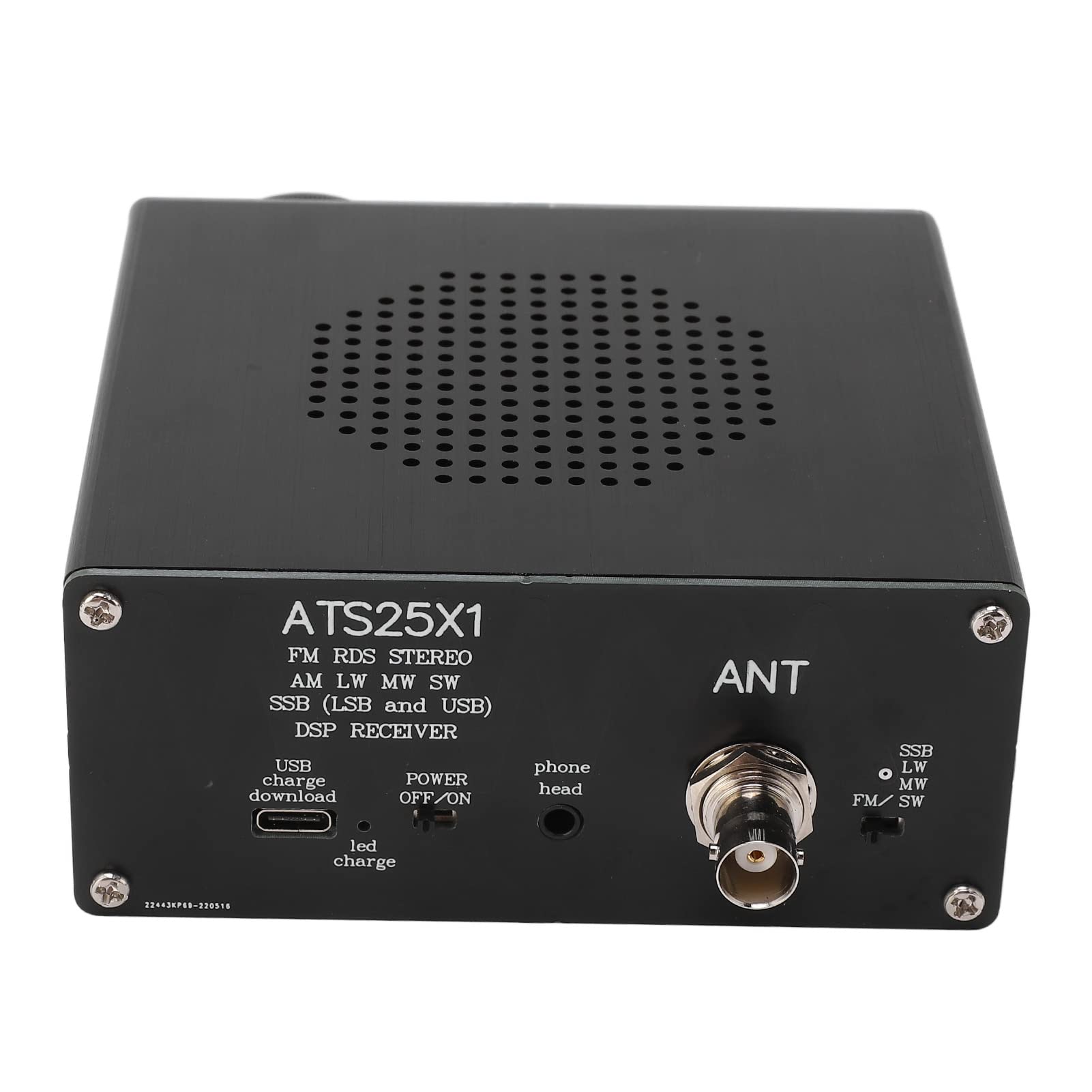 Amazon.co.jp: cakey フルバンド無線受信機、 ATS25X1 FM LW MW SW SSB