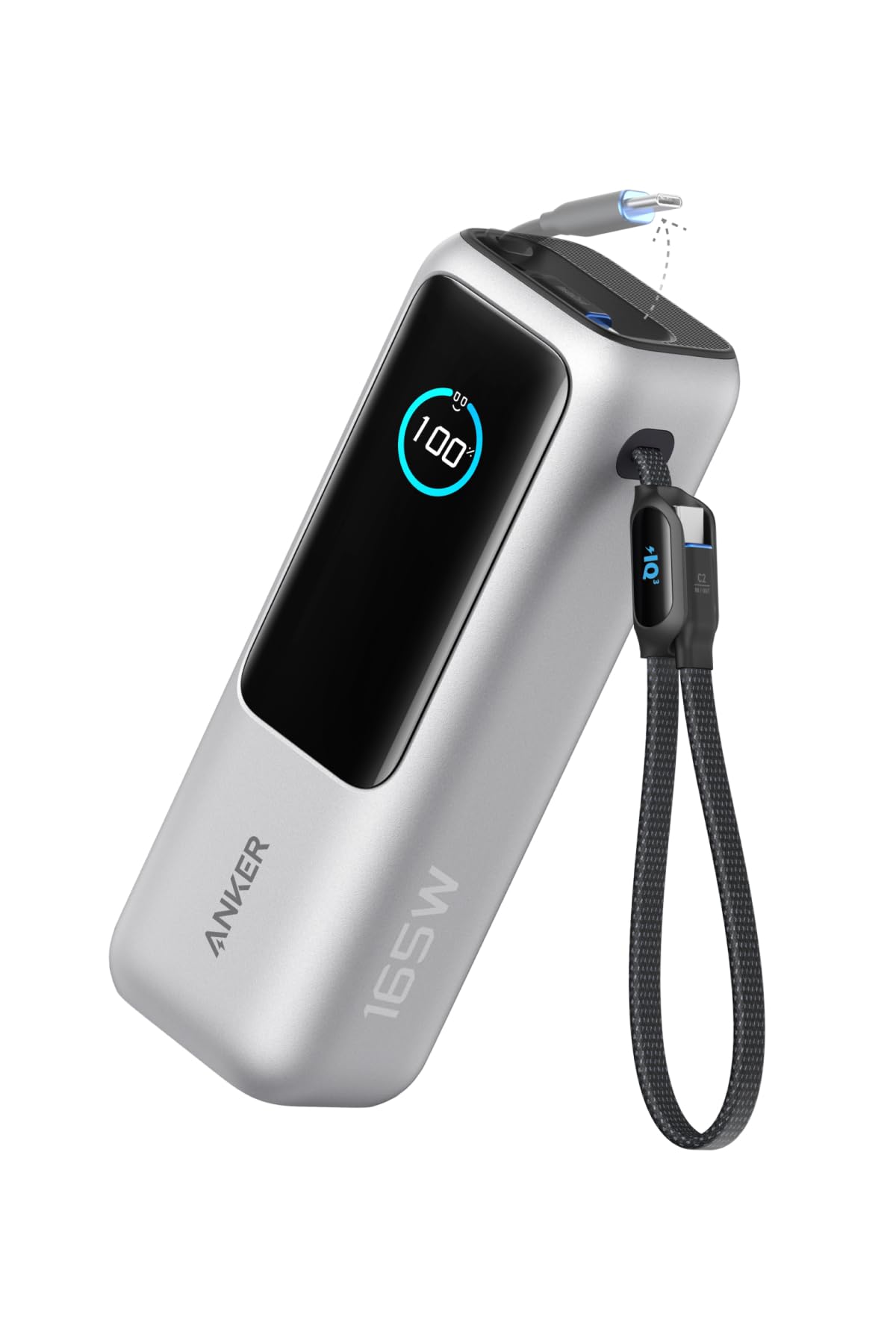 Amazon.co.jp: Anker Power Bank (25000mAh, Built-In & Retractable