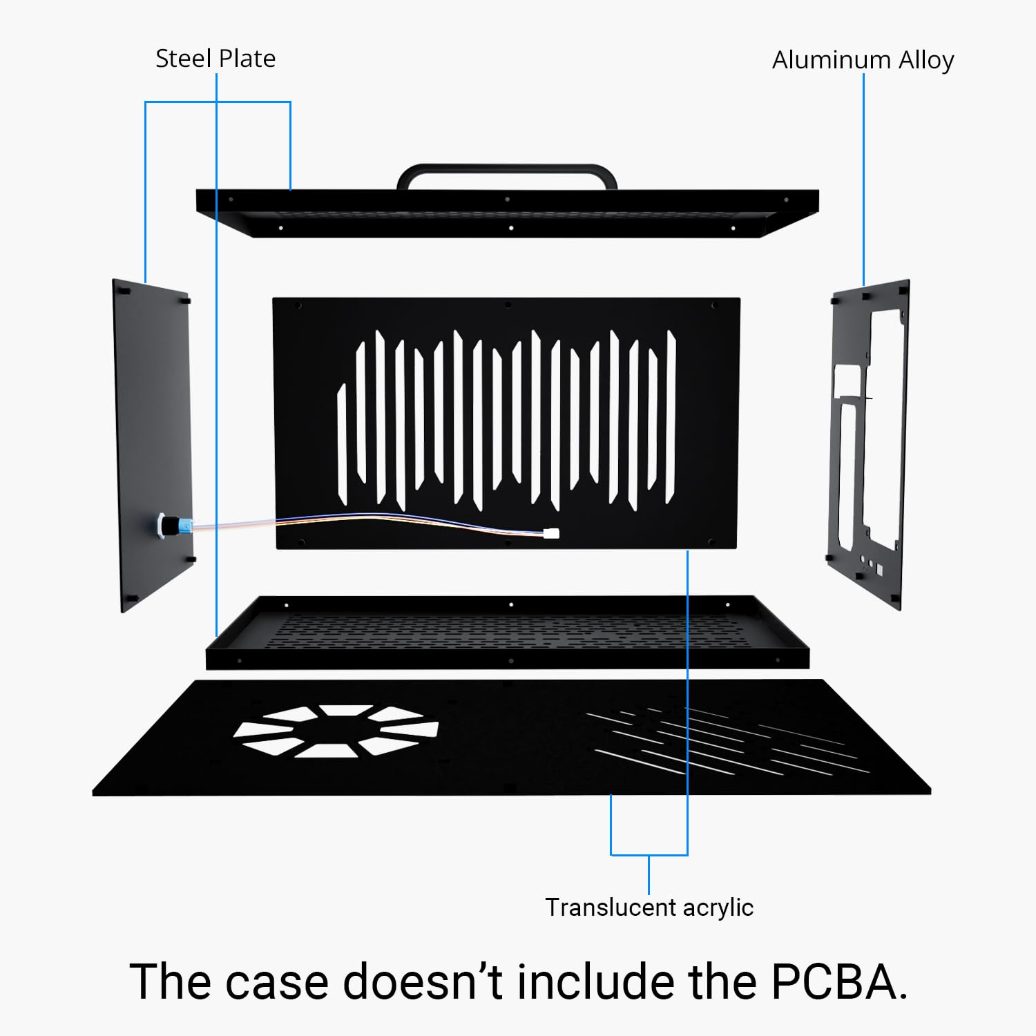 Amazon.com: ANQUORA eGPU Dock Chassis (Not Includes Circuit Board
