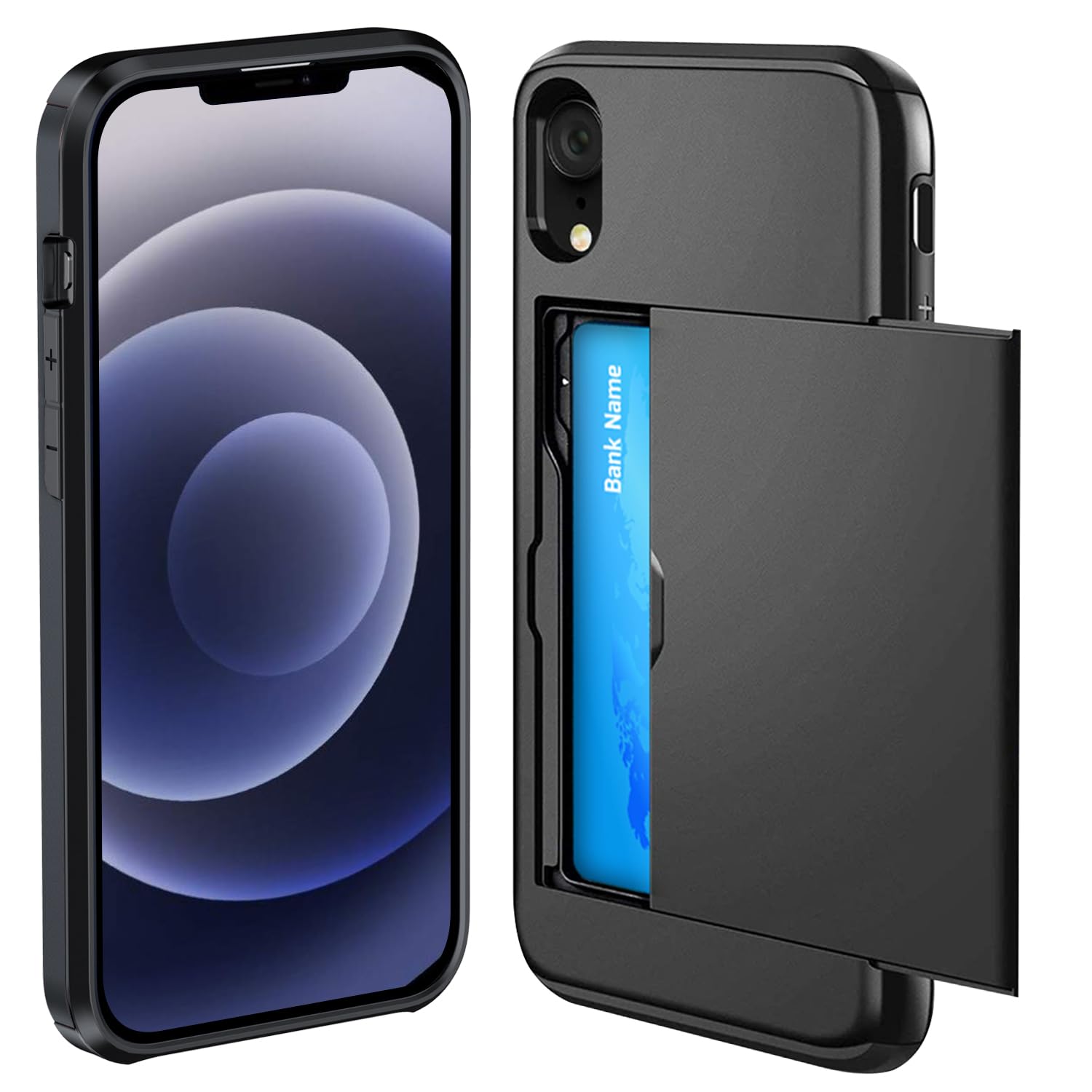 Amazon.co.jp: Nipaituo 用の iPhone ケース XR ケース カード収納