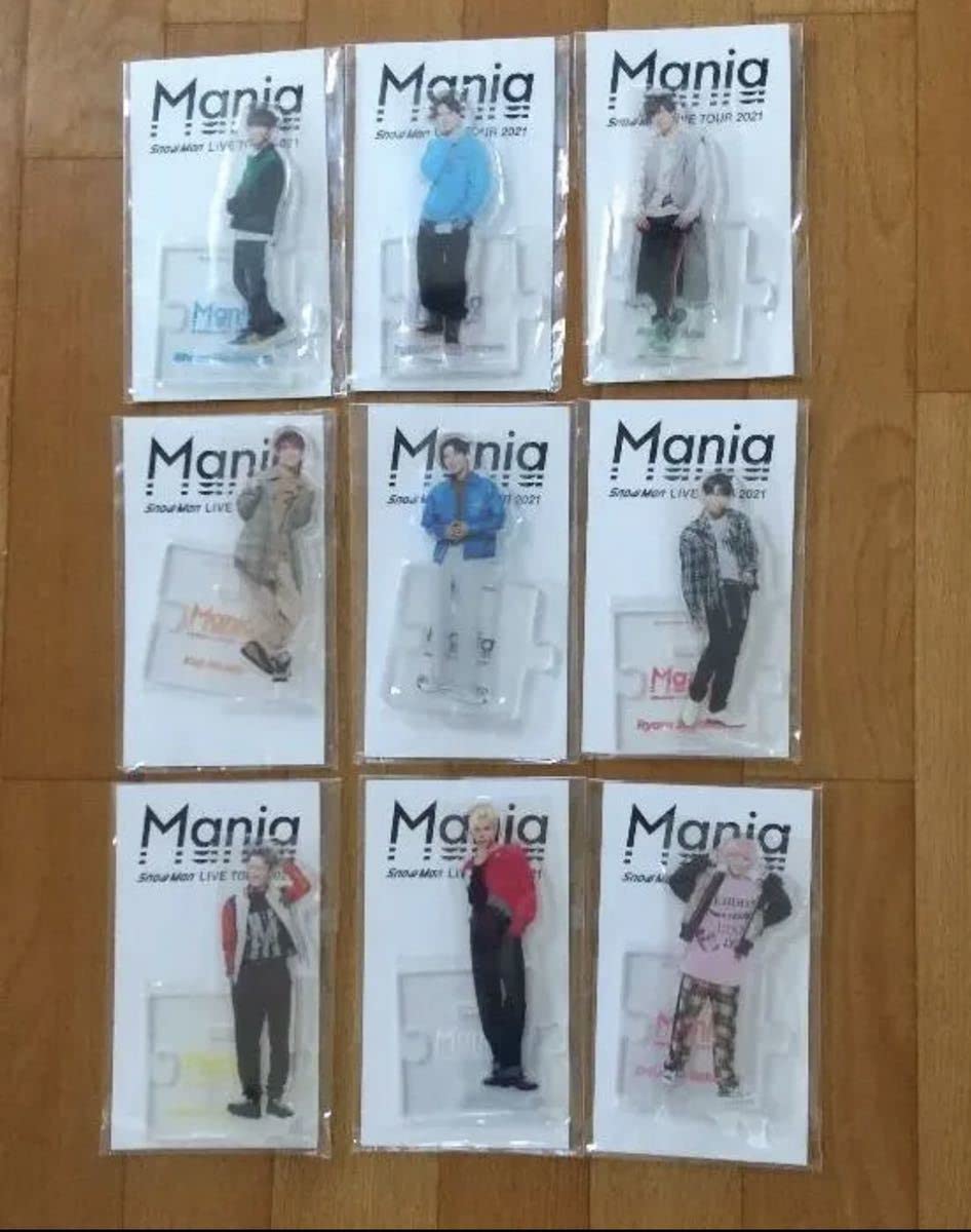 Amazon.co.jp: snowman LIVE TOUR 2021 Mania アクスタ アクリル