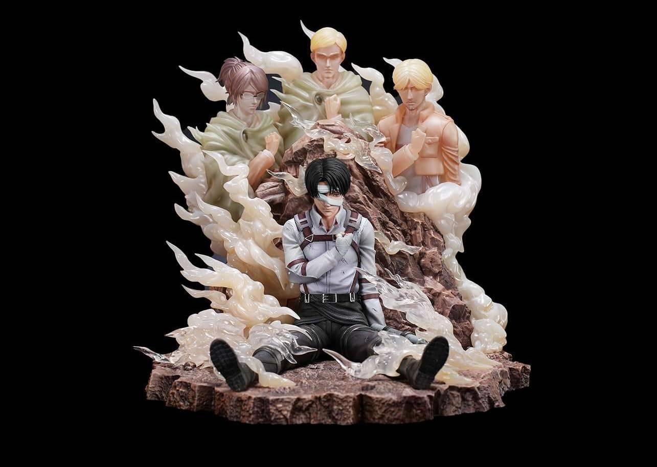 Amazon.co.jp: リヴァイ 兵長 スケール塗装済み完成品フィギュア