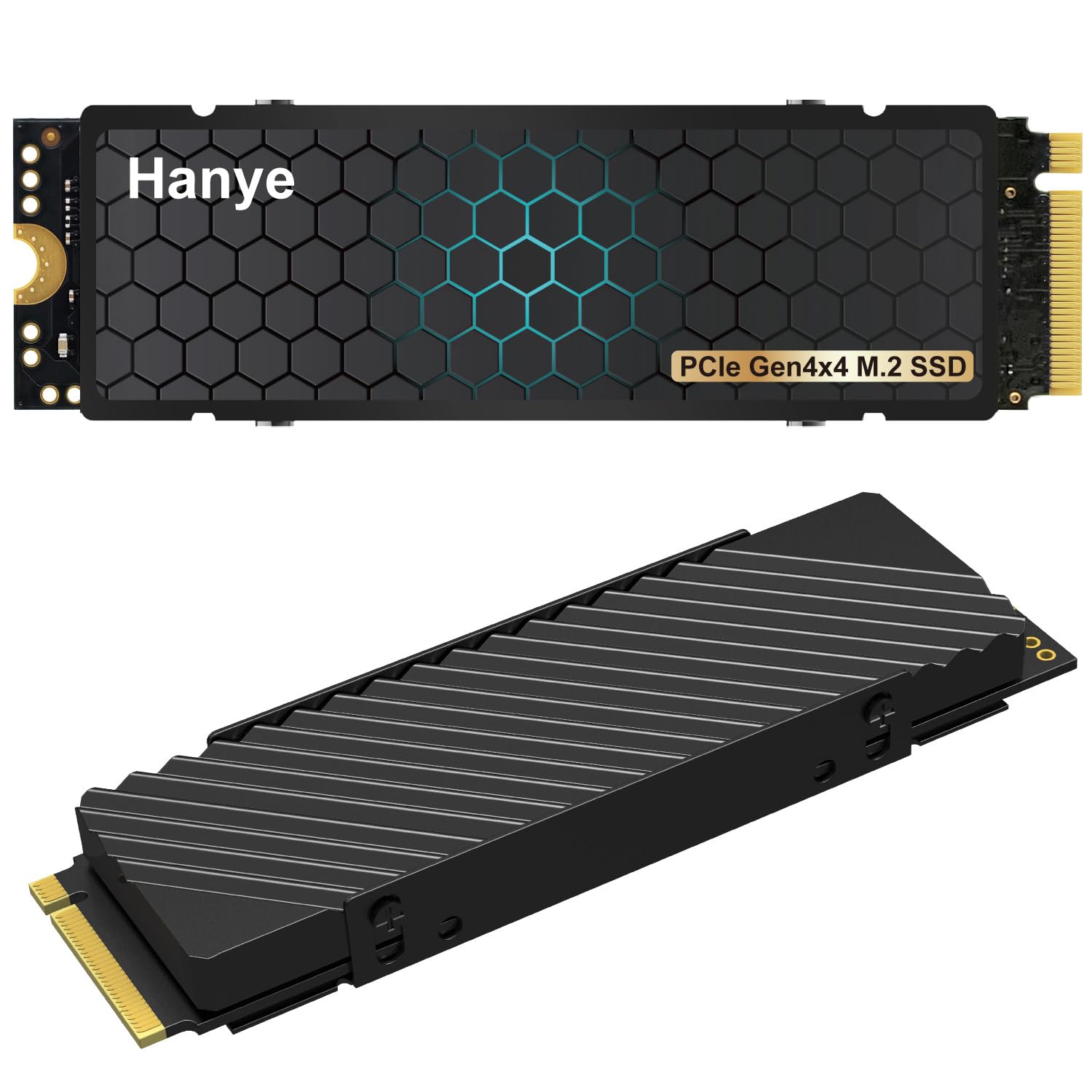 Amazon | Hanye SSD 2TB PCIe Gen4x4 M.2 NVMe 2280 ヒートシンク搭載
