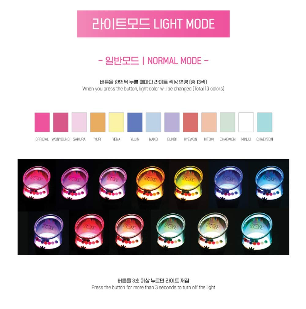 Amazon.co.jp: 【IZ*ONE 公式 ペンライト】アイズワン公式ペンライトIZ