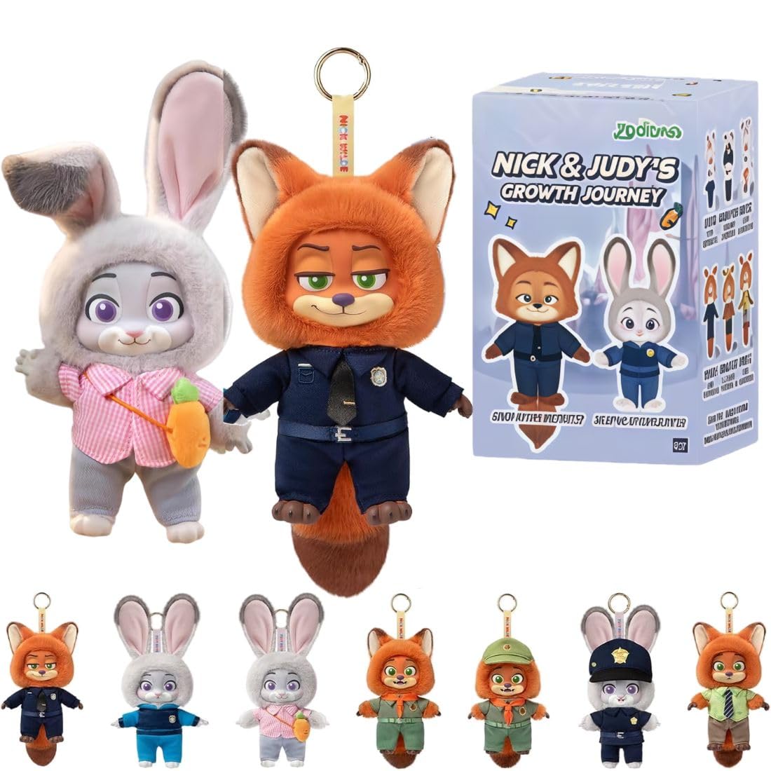Amazon.com: Disney Zootopia Nick and Judy's Growth Journey Series