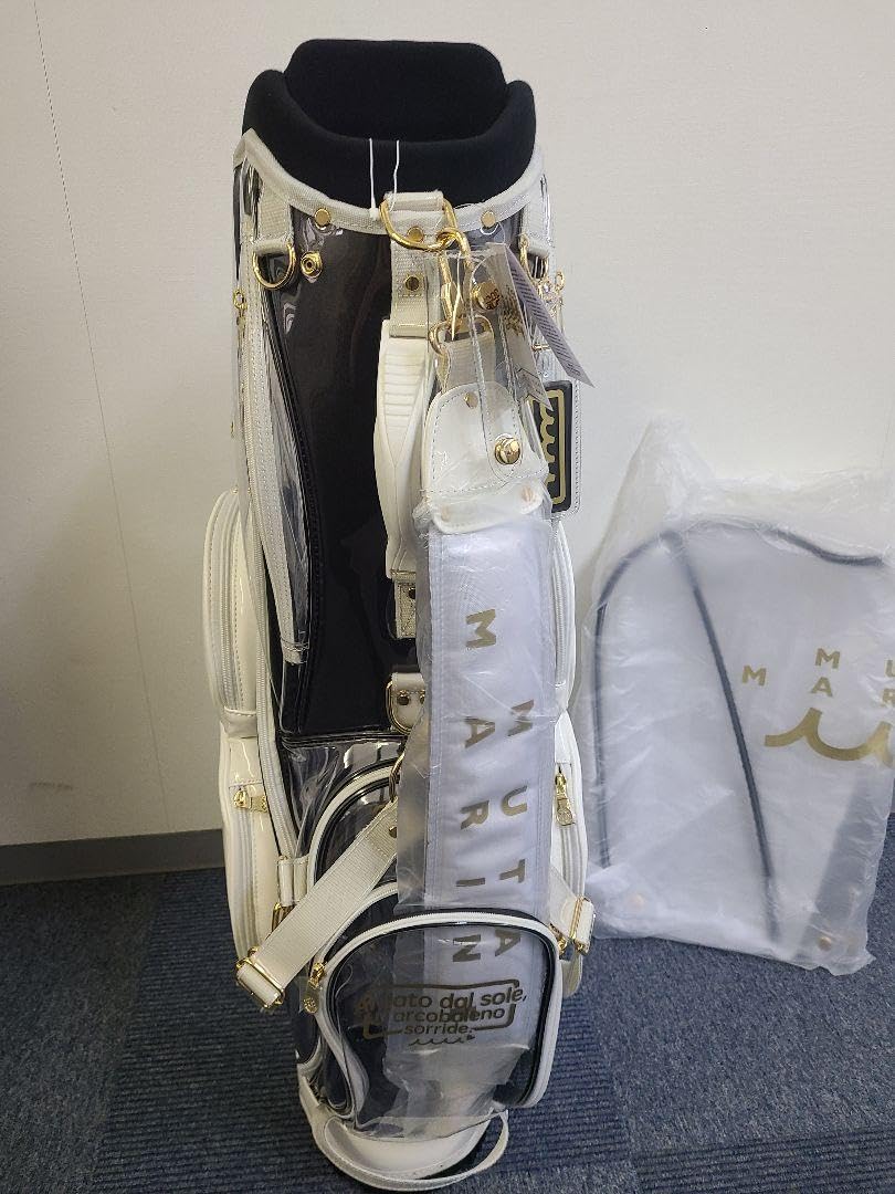 Amazon | muta MARINE ムータマリン ゴルフバッグ白 2022ver. | ノー