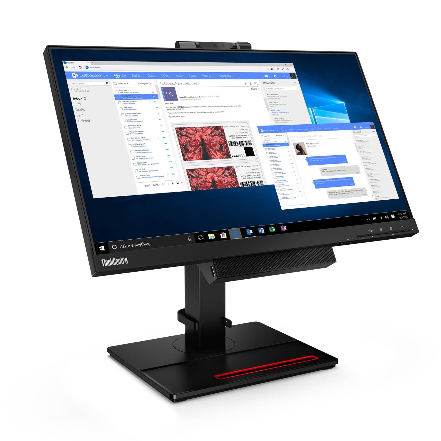 Amazon.co.jp: Lenovo ThinkCentre Tiny-in-One 24 Gen 4 23.8??? ??HD