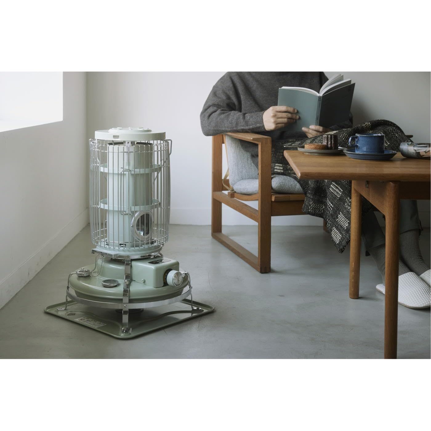 Amazon | アラジン (Aladdin) 石油ストーブ ブルーフレーム グリーン