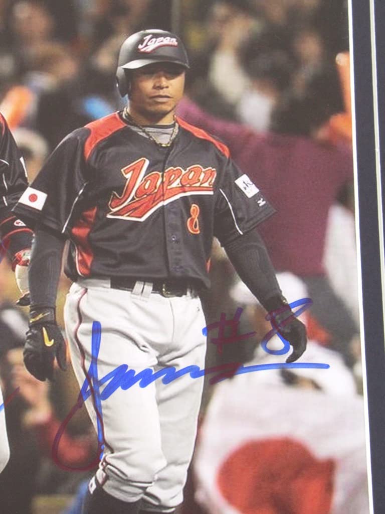 Amazon.co.jp: WBC 2009年 中島裕之 内川聖一 岩村明憲 サイン 入り 額