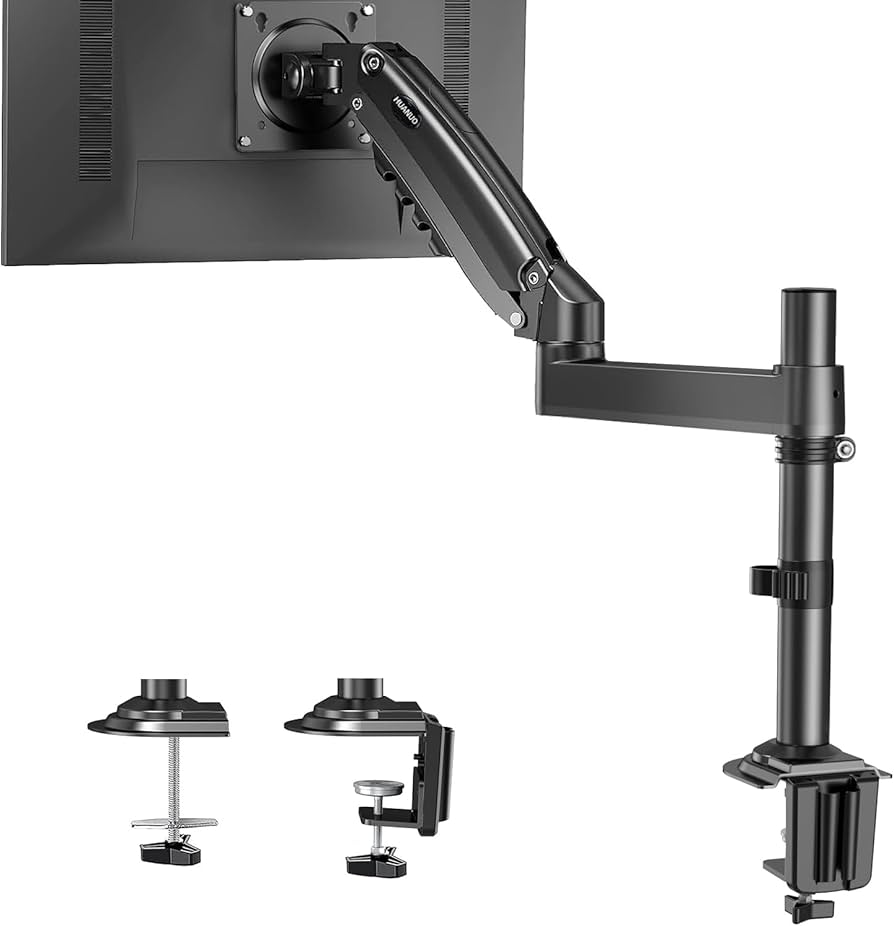 Amazon.co.jp: HUANUO PCモニターアーム 液晶ディスプレイアーム 13