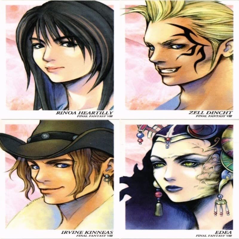 Amazon.co.jp: fy7 d-3 スコール リノア ゼル アーヴァイン FF8