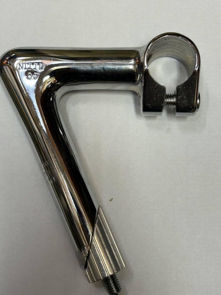 NJS公認 鉄ステム 110mm NJS公認 鉄ステム 110mm NITTO 110mm 65