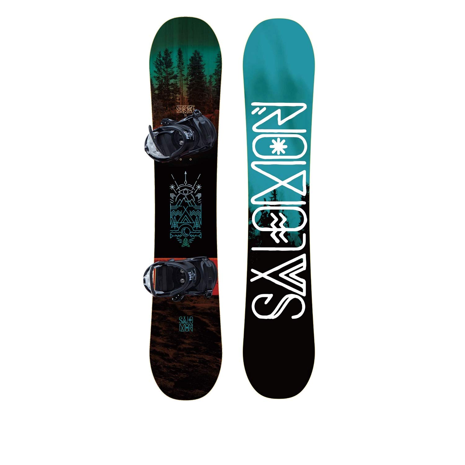 中古品！スノーボード Spoon 142＋SALOMONビンディング付き 中古品