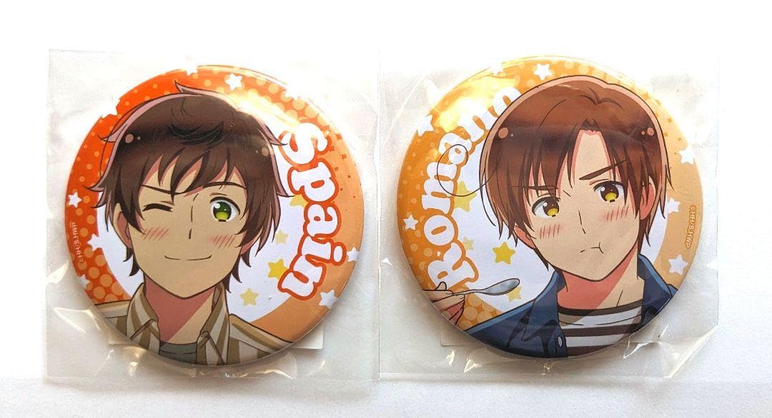 Amazon | ヘタリア くじ引き堂 スペイン ロマーノ 缶バッジ3つ目