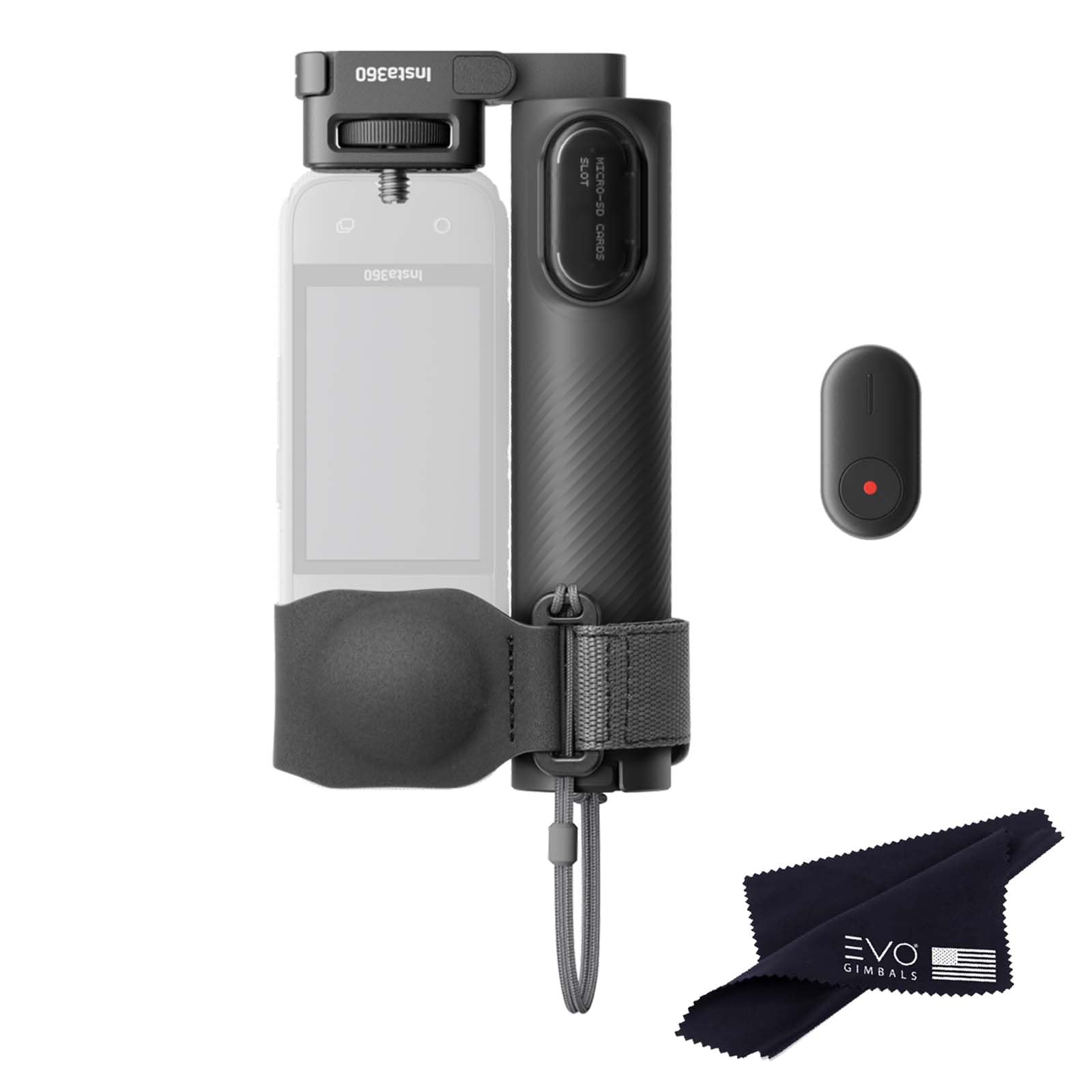 Amazon.com: Insta360 Foldable 2-in-1 Selfie Stick Remote Kit (1/4