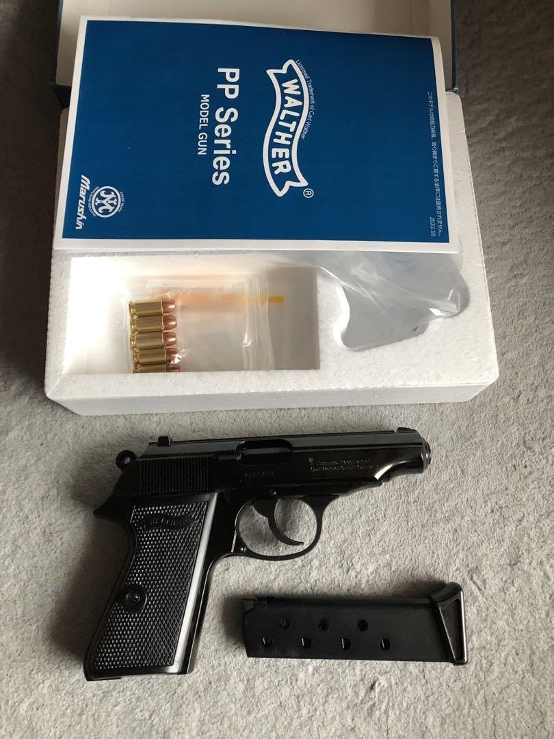 Amazon | マルシン ワルサーPP WディープブラックABSモデルガン