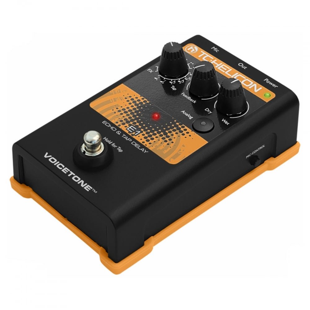 Amazon.com: TC-Helicon VOICETONE E1 Single-Button Stompbox for