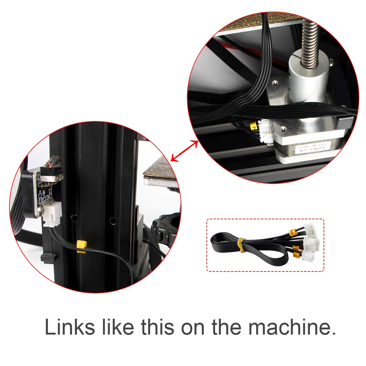 Amazon.co.jp: FYSETC 3Dプリンター部品 Ender 3ステッピングモーター