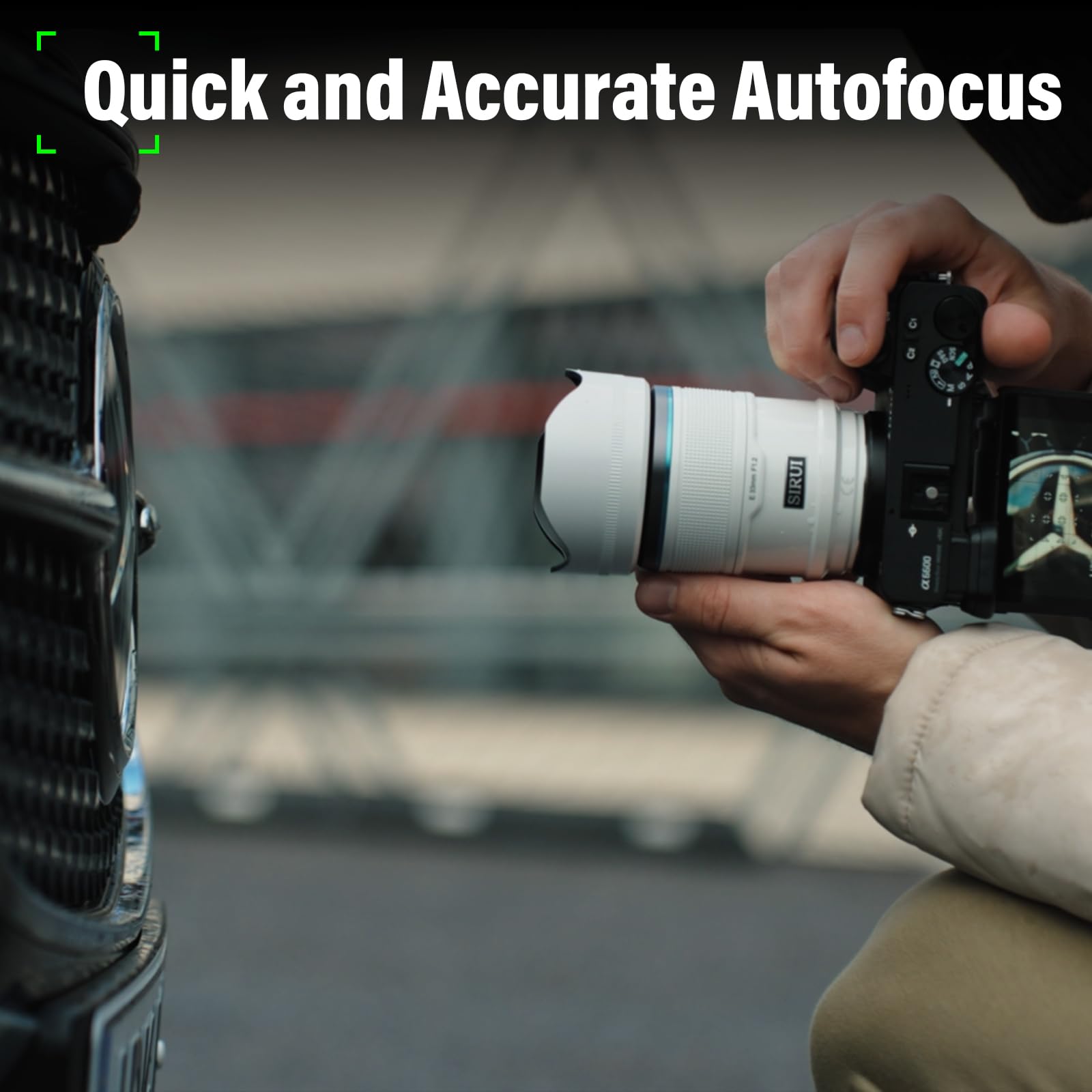 Amazon.com : SIRUI Sniper 23mm APS-C Autofocus Lens, F1.2 Wide