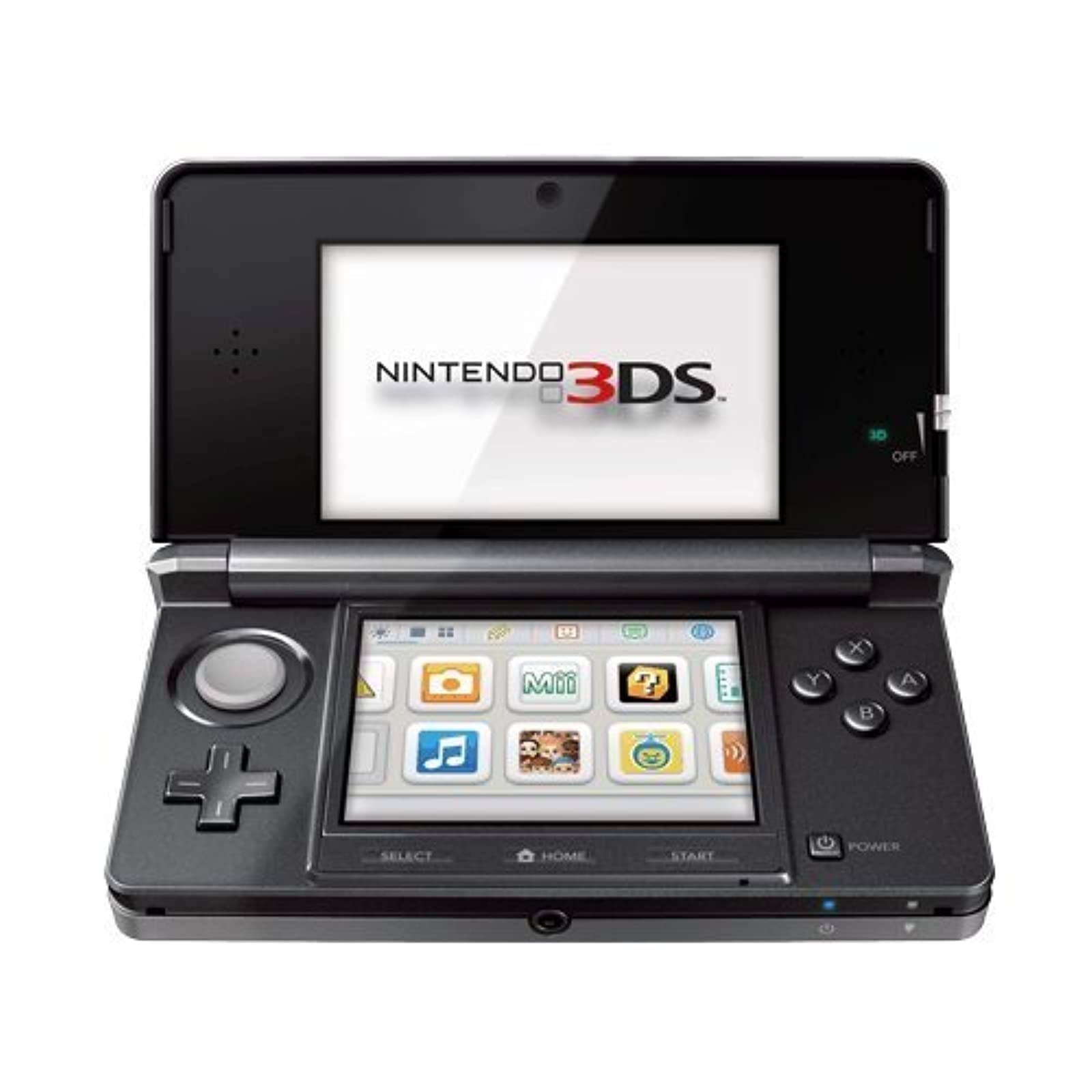 Nintendo 3DS - Cosmo Black - Standard Edition: Nintendo 3DS: Video