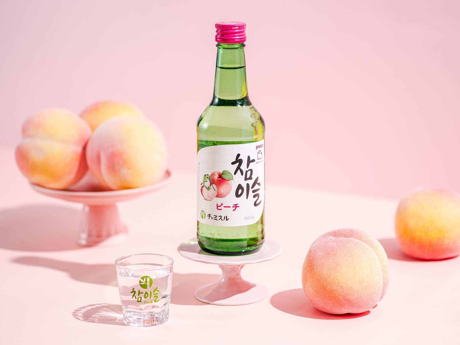 Amazon.co.jp: 【韓国焼酎ソジュ】JINRO チャミスル ピーチ13