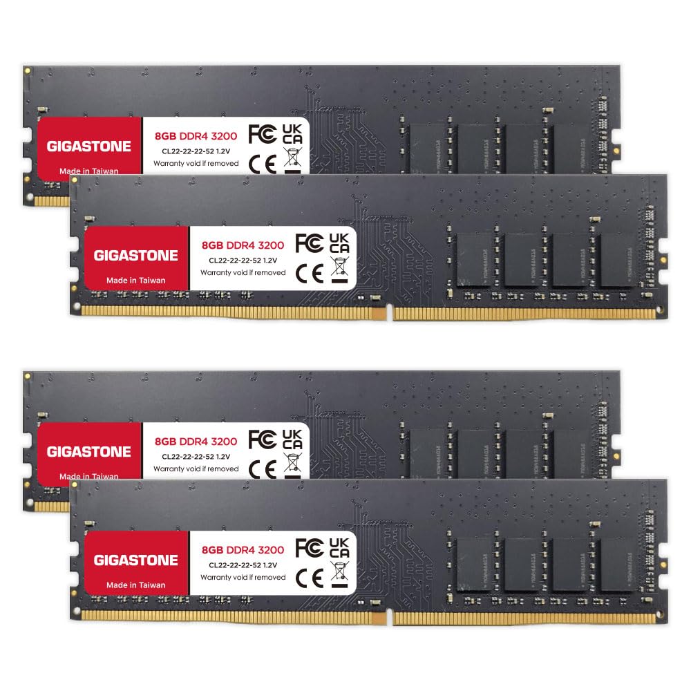 Amazon.co.jp: 【メモリ DDR4】GIGASTONE 8GBx4枚 (32GB Kit) DDR4