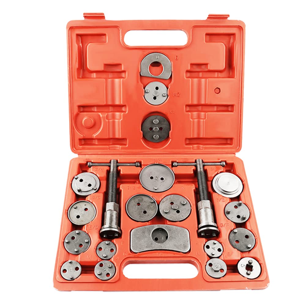 Amazon | ブレーキキャリパーツール 22点セット ピストン押し戻し 国産