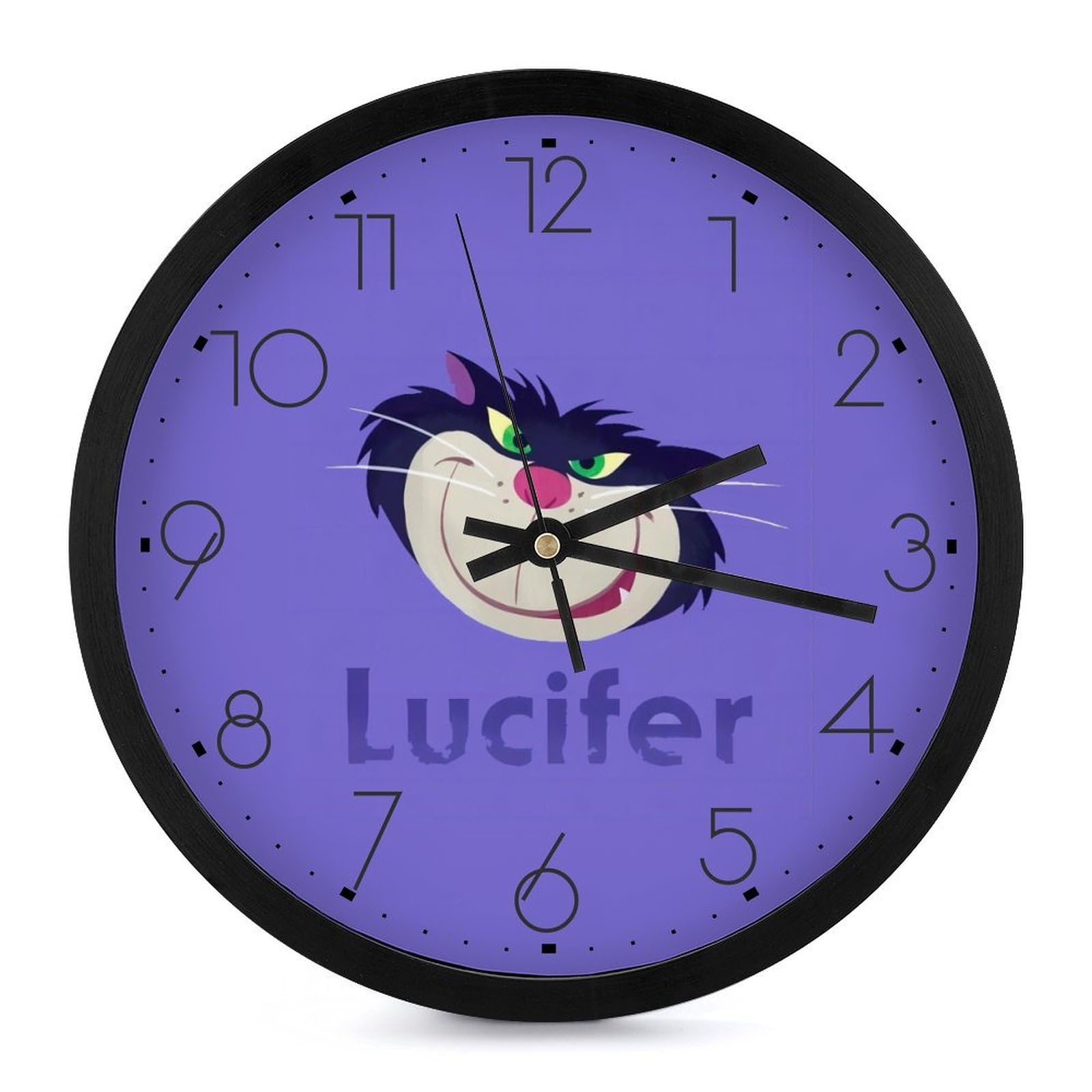 Amazon.co.jp: シンデレラ ルシファー 静音 時計 壁掛け時計 掛け時計
